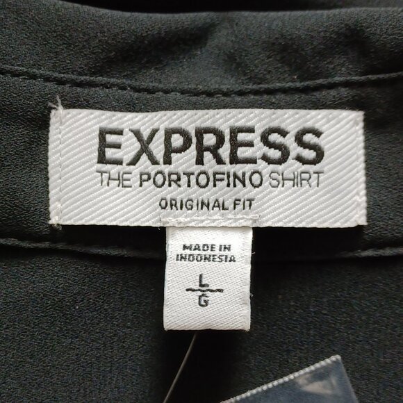 Express Black Portofino Sleeveless Shirt - Picture 12 of 14